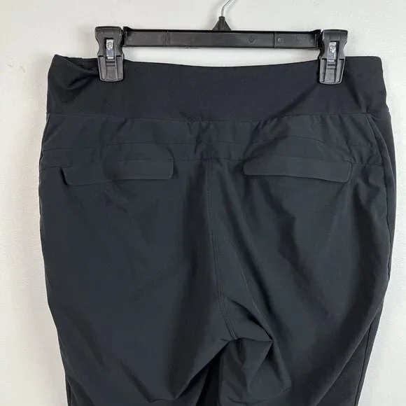 Athleta Trekkie North Jogger Pants Size 12 Black Pockets Athleisure Gorpcore - Picture 6 of 13